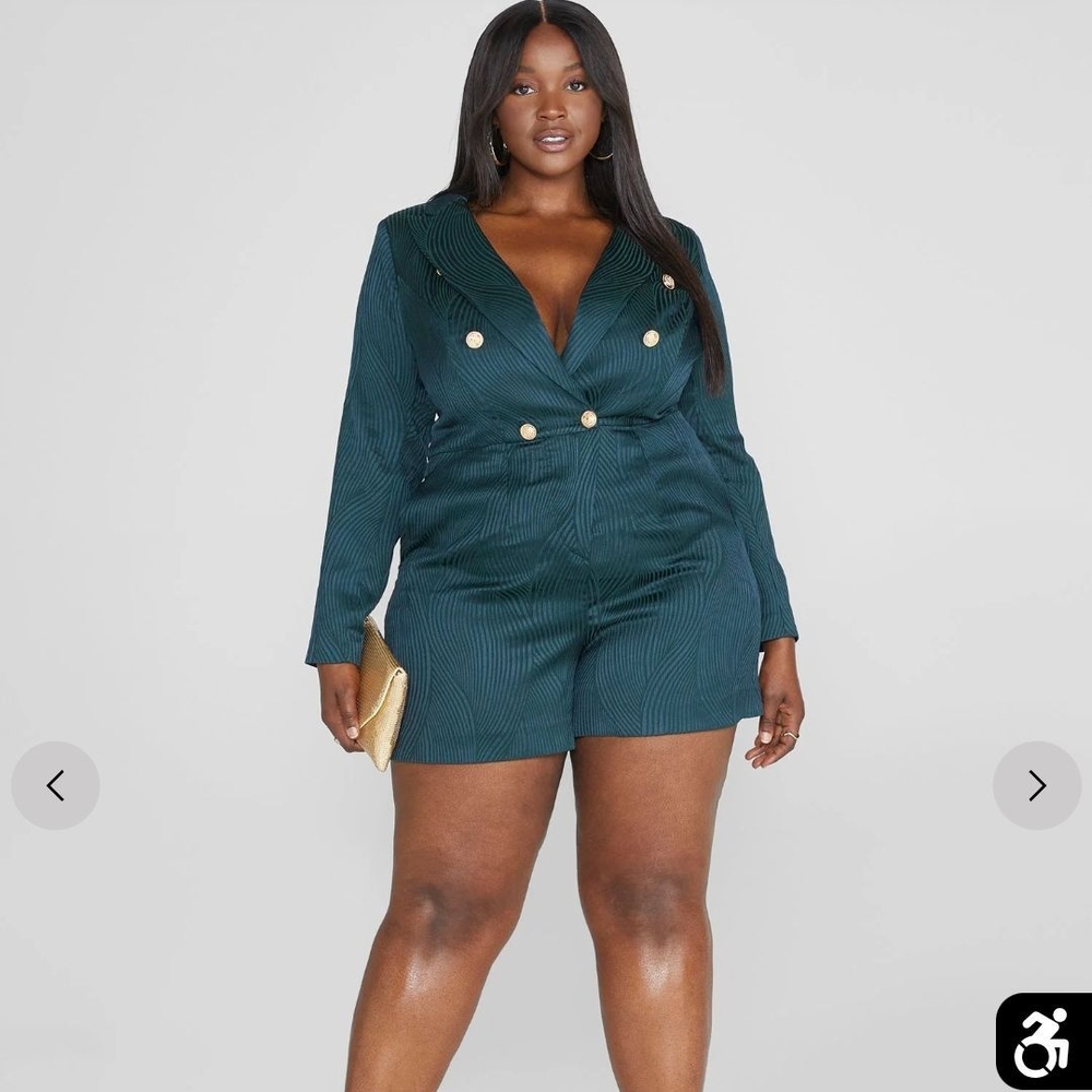 Fashion to Figure Teal Jumpsuit